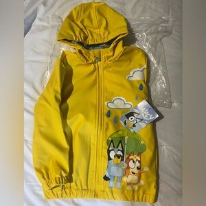 Bluey Kids Yellow Raincoat